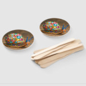 Gem Encrusted Snail Handwaaier (Niet-gemonteerd)