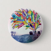 Gem House 3-knop Ronde Button 5,7 Cm (Voorkant)