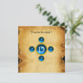 Gem-kruis 1e Heilige Communie / Christenblauw Kaart (Staand voorkant)