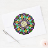 Gem Mandala Golden Aum Spirituele kunst Sticker (Envelop)
