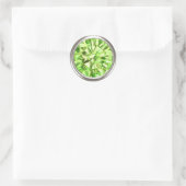 Gem Peridot Ronde Sticker (Tas)