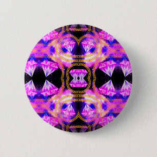 gem sterrenstelsel ronde button 5,7 cm