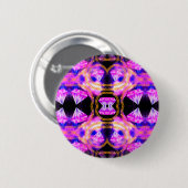 gem sterrenstelsel ronde button 5,7 cm (Voorkant /achterkant)
