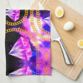 gem sterrenstelsel theedoek (Quarter Fold)
