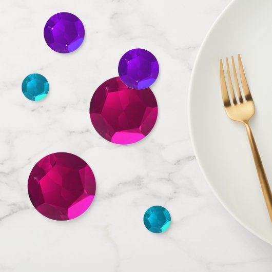 Gem Stone Graphic Confetti (Groep)