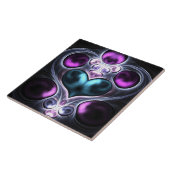 Gem Stone Heart Tegeltje (Zijkant)