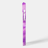 Gem Stone Pattern, Amethyst & Black Onyx Case-Mate iPhone Case (Achterkant / Links)