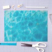 Gem Stone Pattern, Blue Larimar / Atlantis Stone Tissuepapier (Craft)