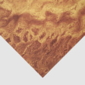 Gem Stone Pattern, Gold Tiger Eye Tissuepapier (Detail)