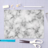 Gem Stone Pattern, grijs / grijze marmer Tissuepapier (Craft)