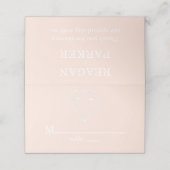 Gem Stones Custom Pastel Bruiloft Plaatskaartje (Buitenkant ongevouwen)