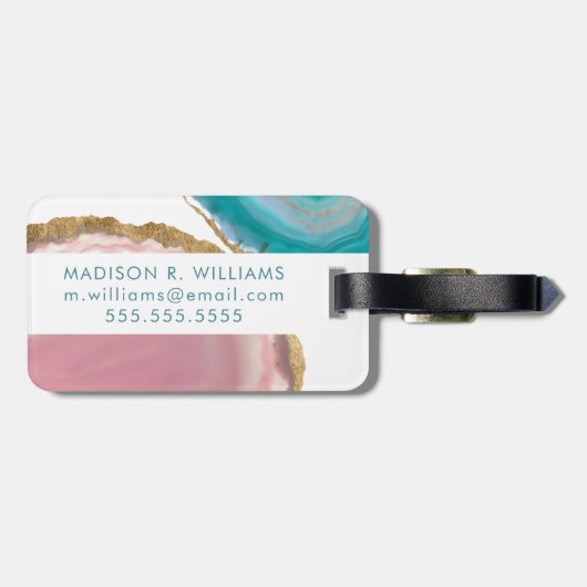 Gem Stones I Bagagelabel (Achterkant horizontaal)