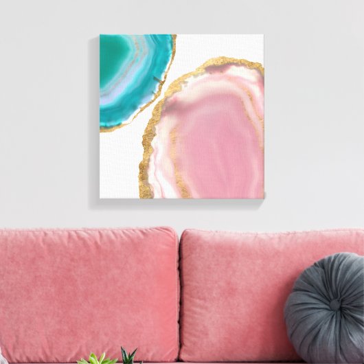 Gem Stones I Canvas Afdruk (Insitu (Woonkamer))