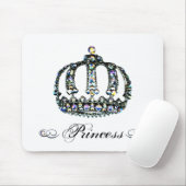 Gem van een Tiara Princess mousepad Muismat (Met muis)