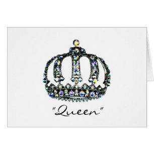 Gem van een Tiara Queen-kaart