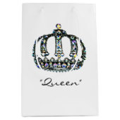 Gem van een Tiara Queen Medium Cadeauzakje (Voorkant)