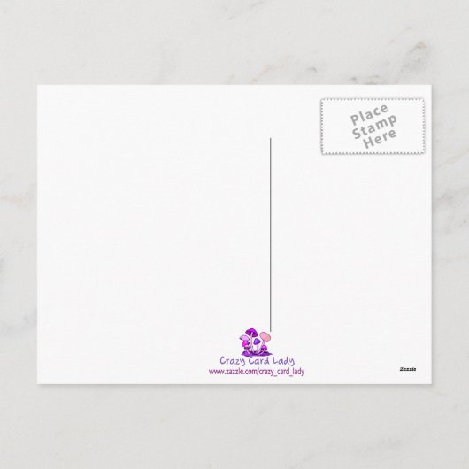 Gem verfraaide Jodenster Feestdagenkaart (Achterkant)