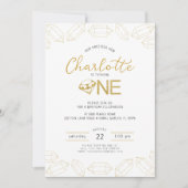 Gem verjaardagsuitnodiging voor het draaien van ee kaart (Voorkant)