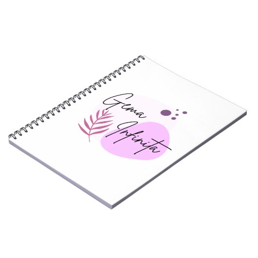 Gema Infinita  Notitieboek (Linkerzijde)