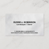 gemaaid gras | Grasmaaier | Landschap Visitekaartje (Achterkant)