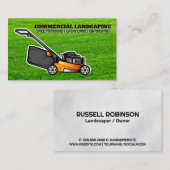 gemaaid gras | Grasmaaier | Landschap Visitekaartje (Voorkant / Achterkant)