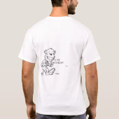 gemaaid t-shirt (Achterkant)