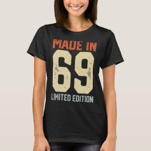Gemaakt 1969 Retro Vintage 1969 Verjaardagsfeest T-shirt