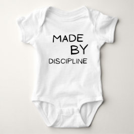 Gemaakt door Discipline Motivatie Tekst Design T-S Romper