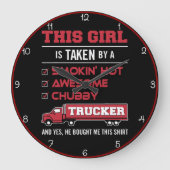 Gemaakt door een hete vrachtwagen grote klok (Voorkant)