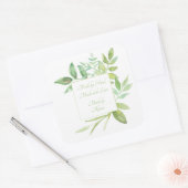 Gemaakt door Hand Label met een Waterverf Foliage (Envelop)
