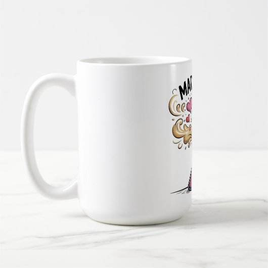 Gemaakt door mama koffiemok (Links)