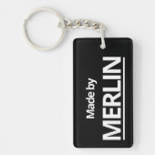 Gemaakt door MERLIN NFC Sleutelhanger Bag Mode ID (Voorkant)