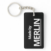 Gemaakt door MERLIN NFC Sleutelhanger Bag Mode ID 
