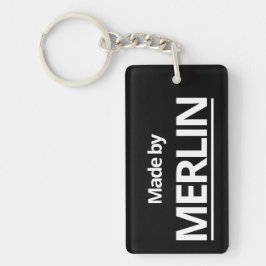 Gemaakt door MERLIN NFC Sleutelhanger Bag Mode ID 