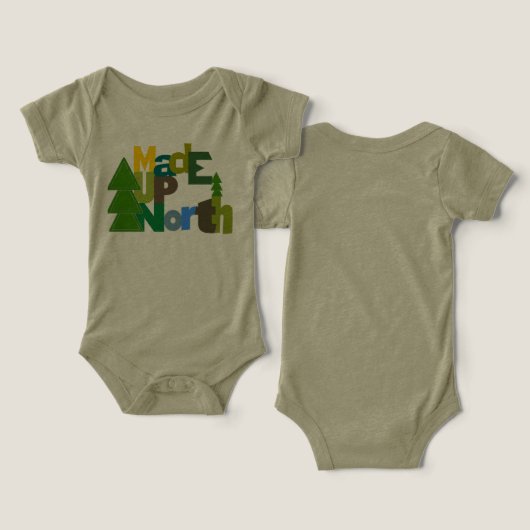 Gemaakt door North Michigan Baby Boy (Ontwerp Voorkant & Achterkant)