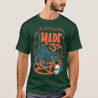 Gemaakt door Satan Cat door Tobe Fonseca T-shirt