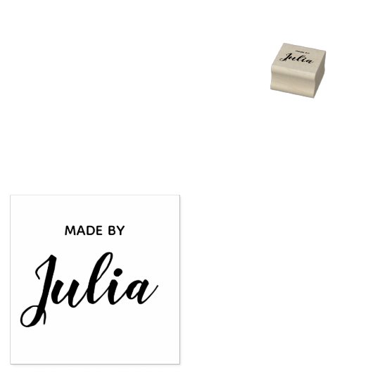 Gemaakt door stempel (Gestempeld)