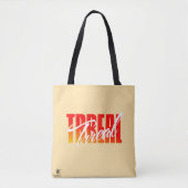GEMAAKT DOOR TREAL TOTE BAG (Voorkant)