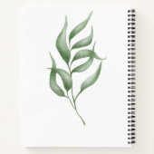 Gemaakt Elegantie: Aangepaste spiraal Notitieboeke Notitieboek (Achterkant)