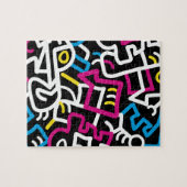 Gemaakt en verward legpuzzel (Horizontaal)