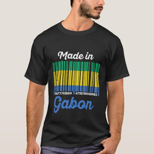 Gemaakt Gabon T-shirt (Voorkant)
