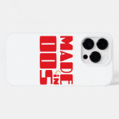 Gemaakt in 00s Case-Mate iPhone case (Achterkant (horizontaal))