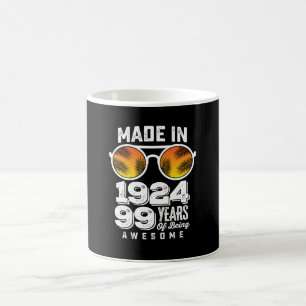 Gemaakt in 1924 99 jaar geweldig zijn koffiemok