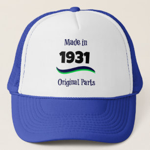 Gemaakt in 1931, originele onderdelen trucker pet