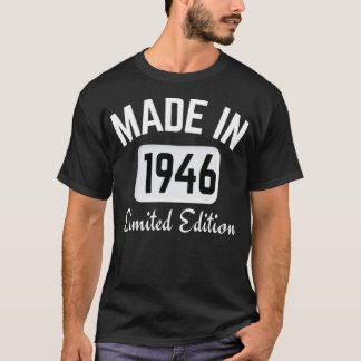 gemaakt in 1946 beperkt sabrina amadeus t-shirt