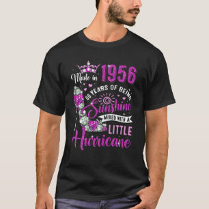 Gemaakt in 1947 66 jaar oud cadeautje vrouwen Suns T-shirt