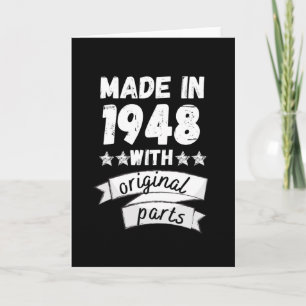 gemaakt in 1948 met originele onderdelen, kaart