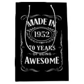 Gemaakt in 1952, 70 jaar geweldige 2022 medium cadeauzakje (Voorkant)