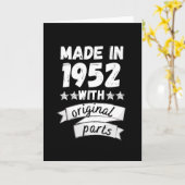 gemaakt in 1952 met originele onderdelen, kaart (Gele Bloem)