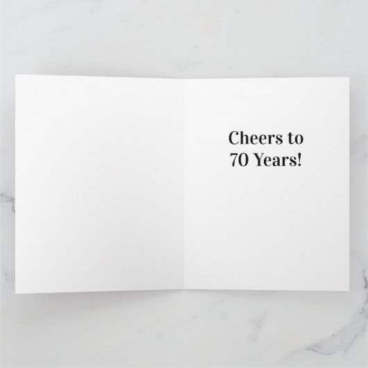 Gemaakt in 1953, 70 jaar geweldige 2023 dag kaart (Binnen)